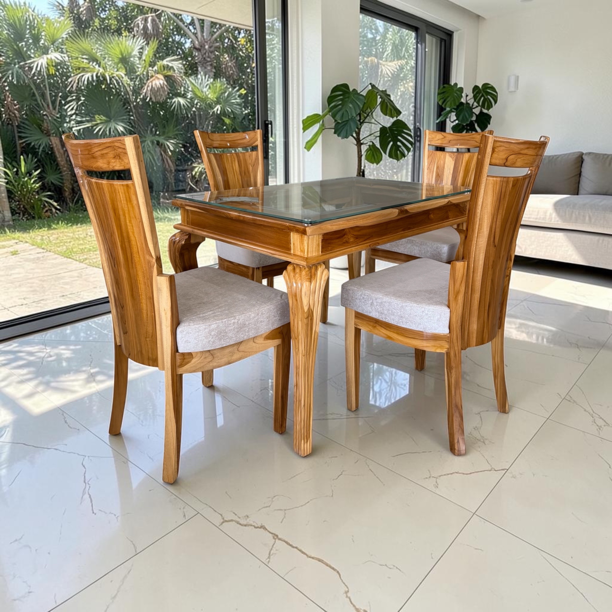 Comedor Spoon ventana teca