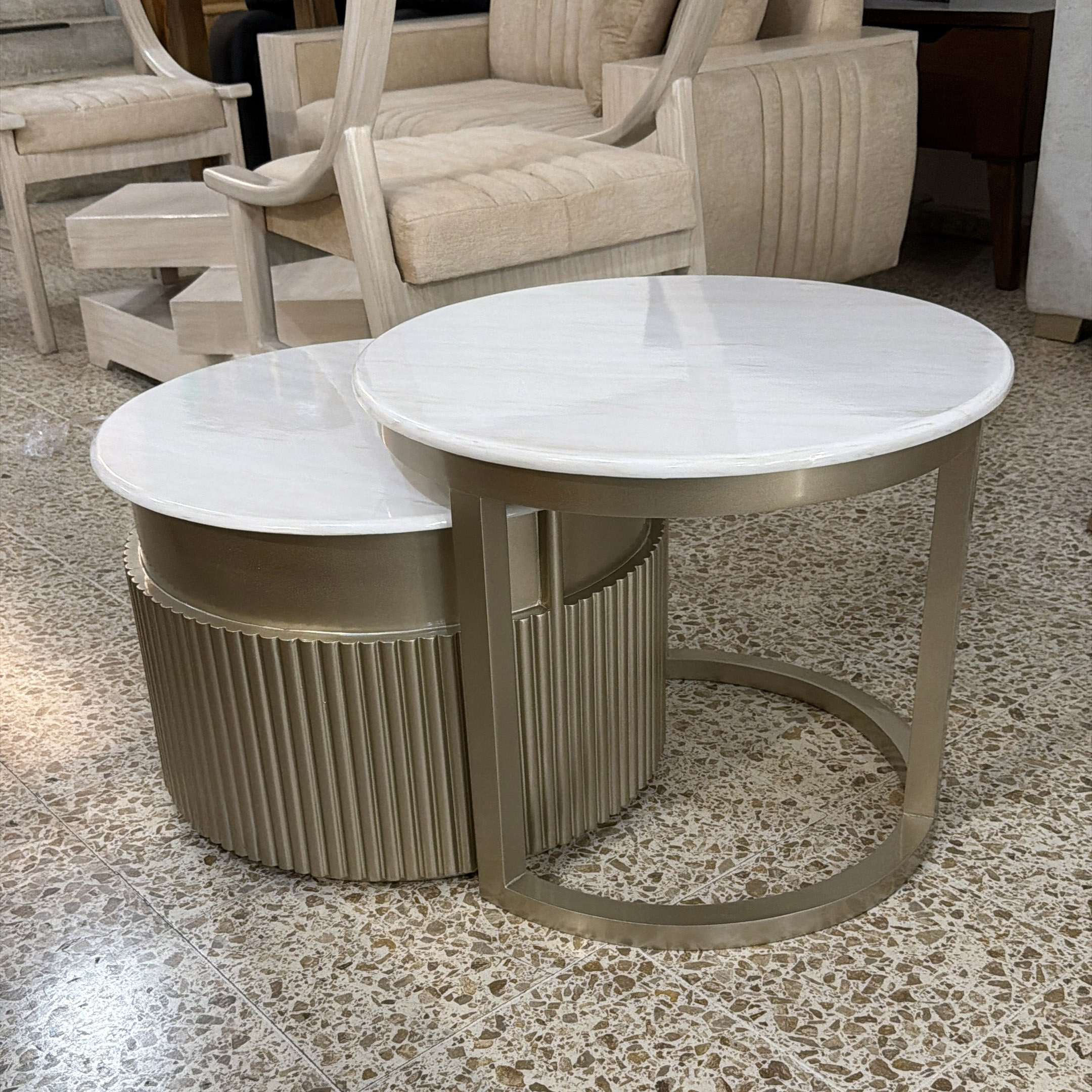 Mesa centro de sala Doble Giro