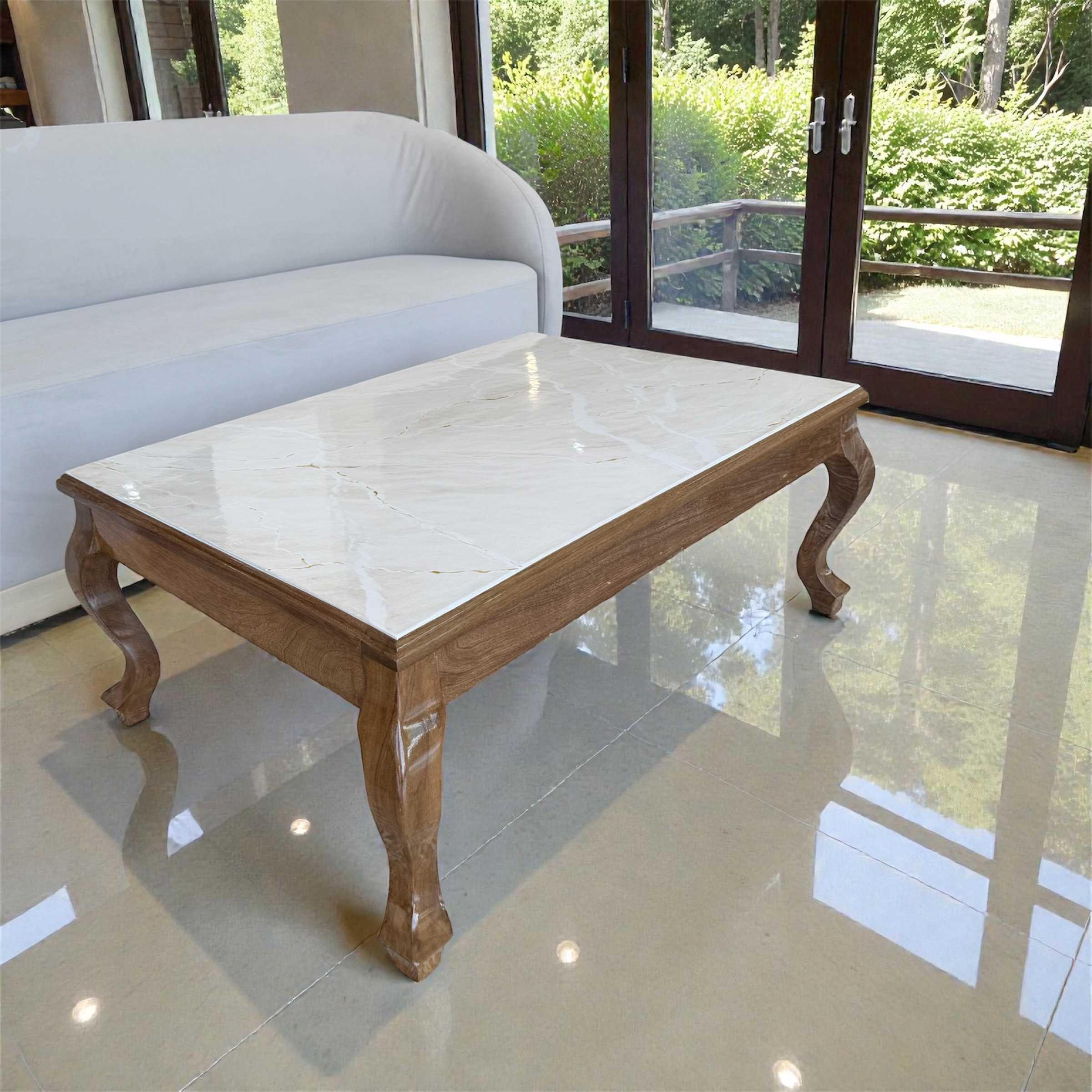 Mesa de centro de sala Romance Natural