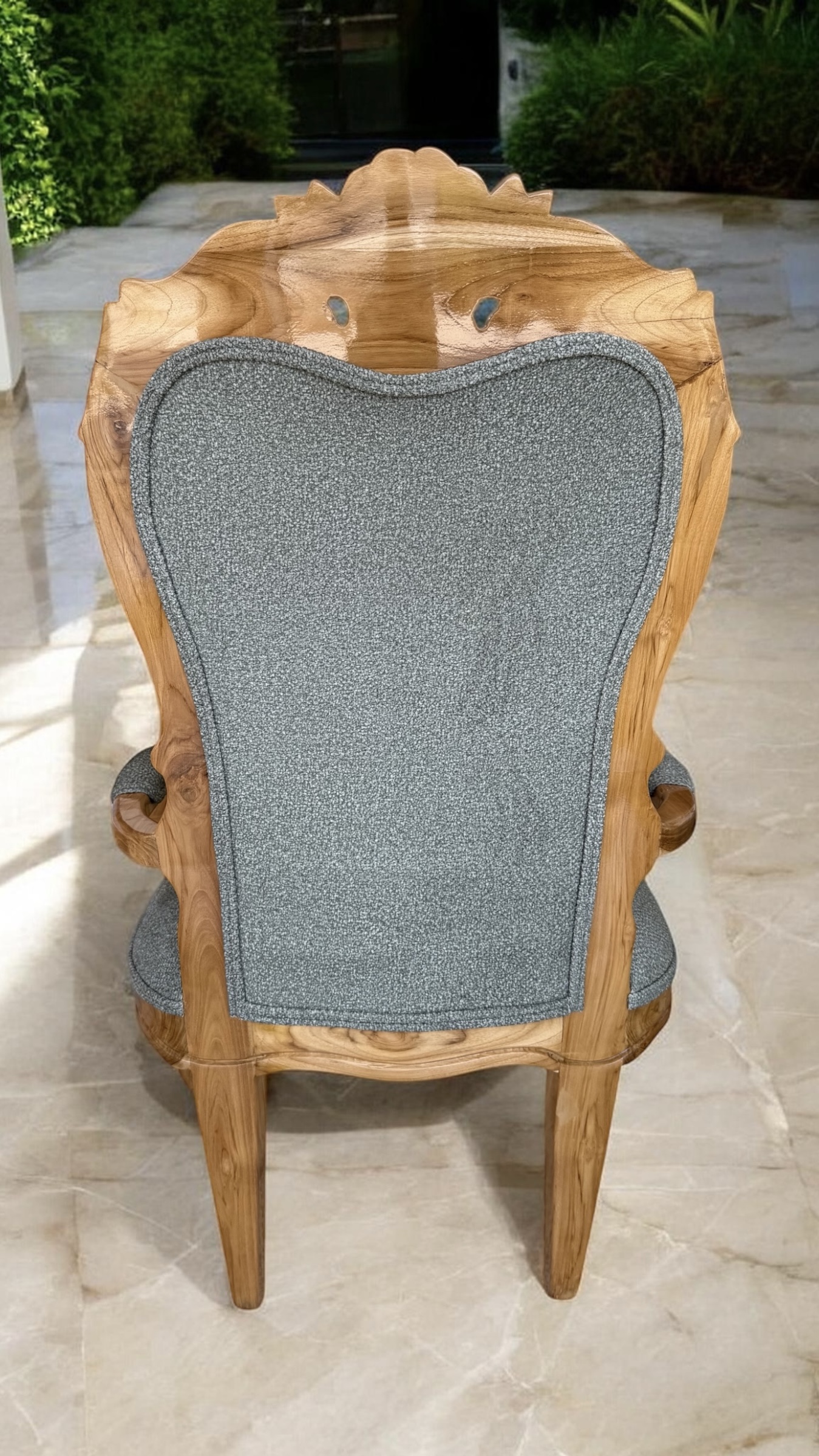 Silla Isabelina teca