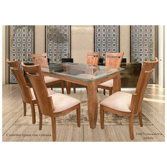 Comedor spoon con ventana