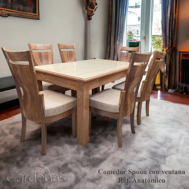 Comedor Spoon con ventana. Ref. Anatómico