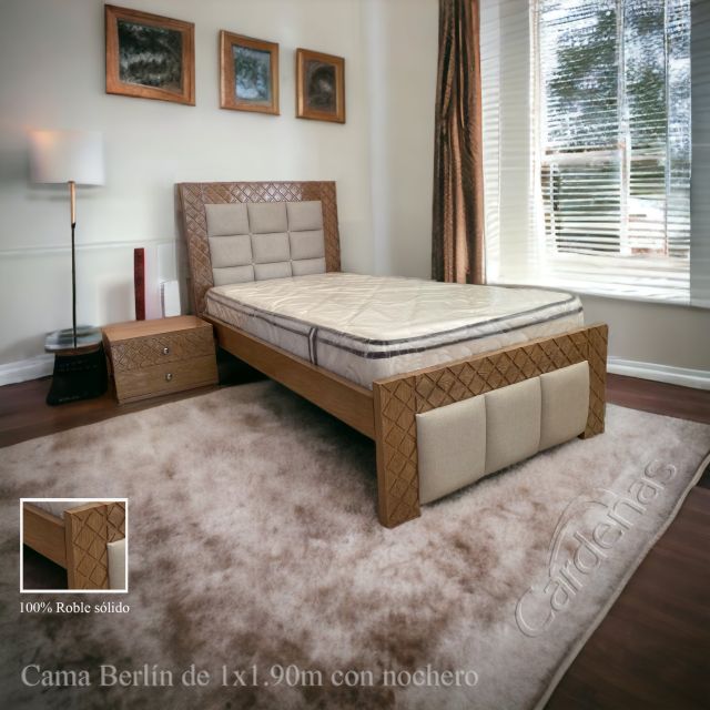 Cama Berlín de 1.00x1.90m