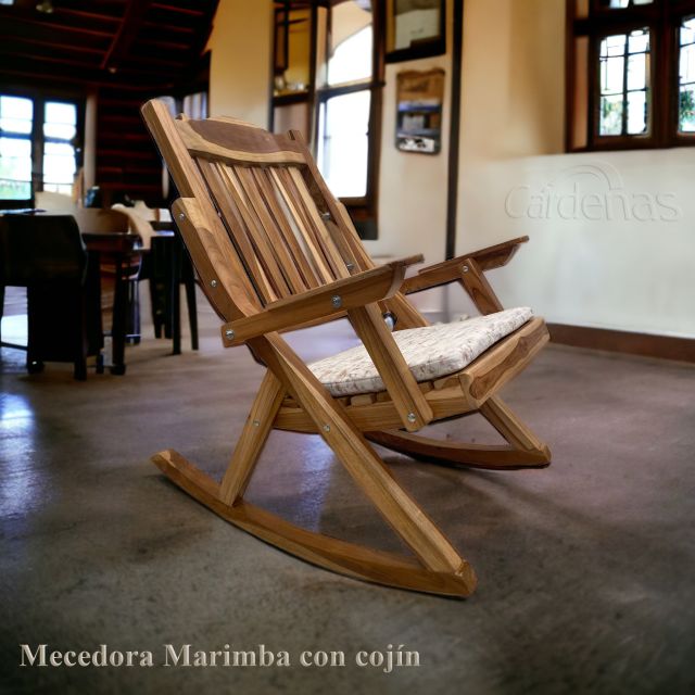 Mecedora Marimba con cojín