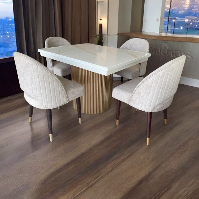 Comedor Paolina de 4 sillas