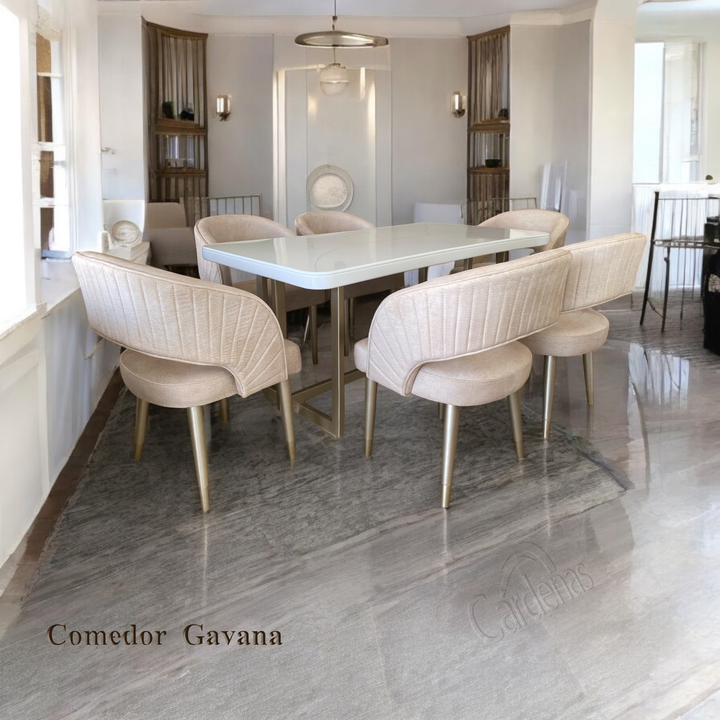 Comedor Gavana 6 sillas